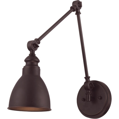 Savoy House Dakota 1 Light Adjustable Sconce in English Bronze 9-960-1-13