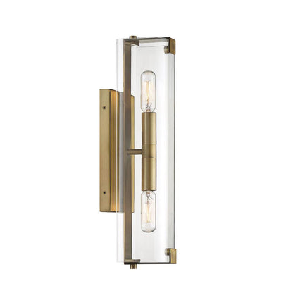 Savoy House Winfield 2-Light Wall Sconce in Warm Brass 9-9771-2-322