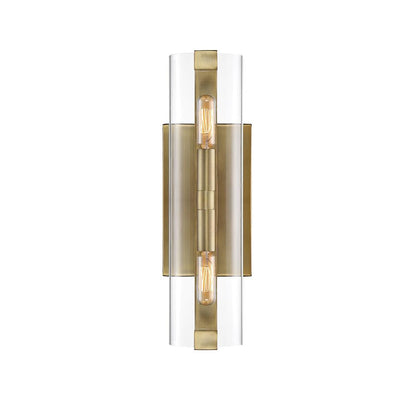 Savoy House Winfield 2-Light Wall Sconce in Warm Brass 9-9771-2-322