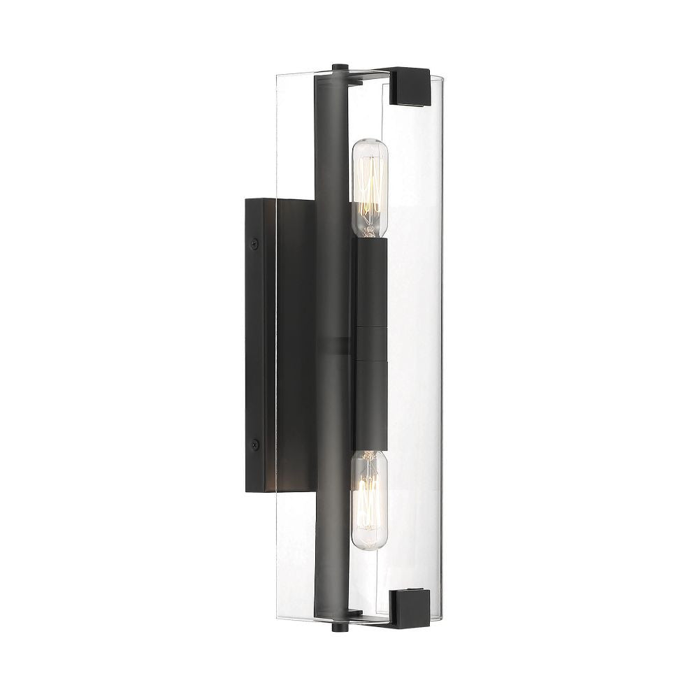 Savoy House Winfield 2-Light Wall Sconce in Matte Black 9-9771-2-89