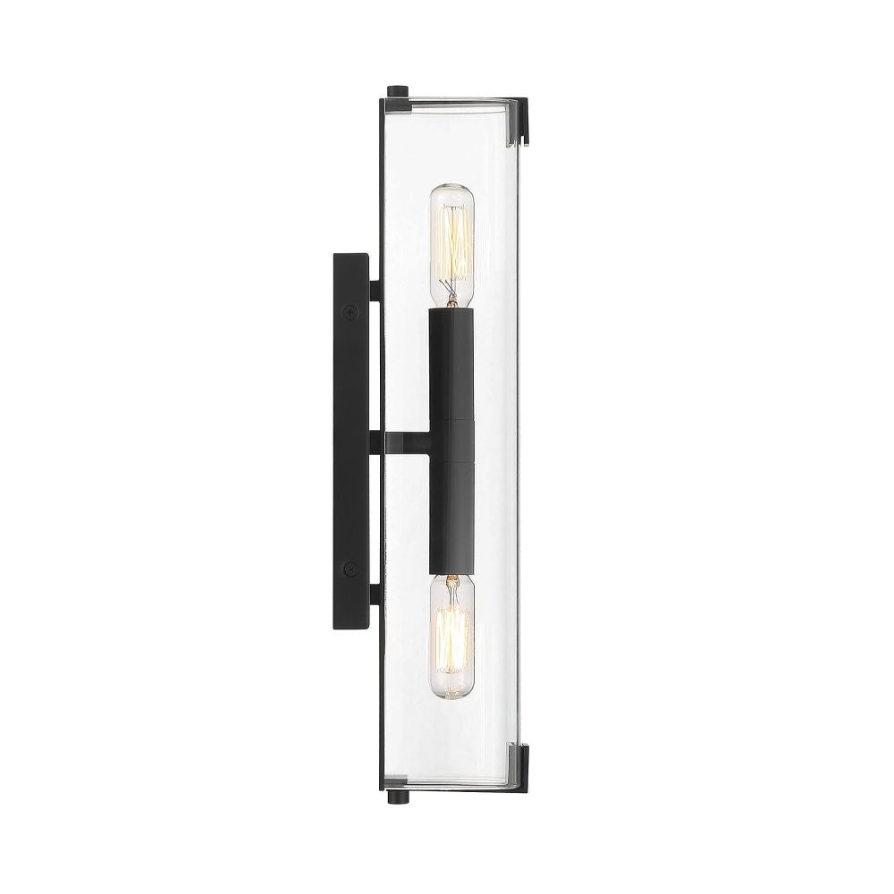 Savoy House Winfield 2-Light Wall Sconce in Matte Black 9-9771-2-89