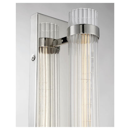 Savoy House Willmar 1-Light Wall Sconce in Polished Nickel 9-996-1-109