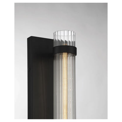 Savoy House Willmar 1-Light Wall Sconce in Matte Black 9-996-1-89