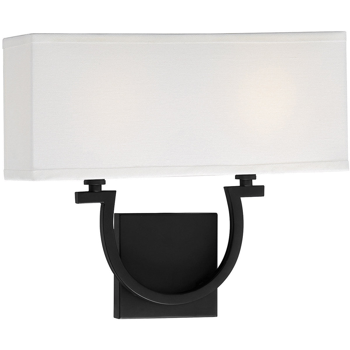 Savoy House Rhodes 2-Light Wall Sconce in Matte Black 9-998-2-89