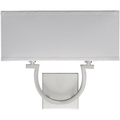 Savoy House Rhodes 2-Light Wall Sconce in Satin Nickel 9-998-2-SN