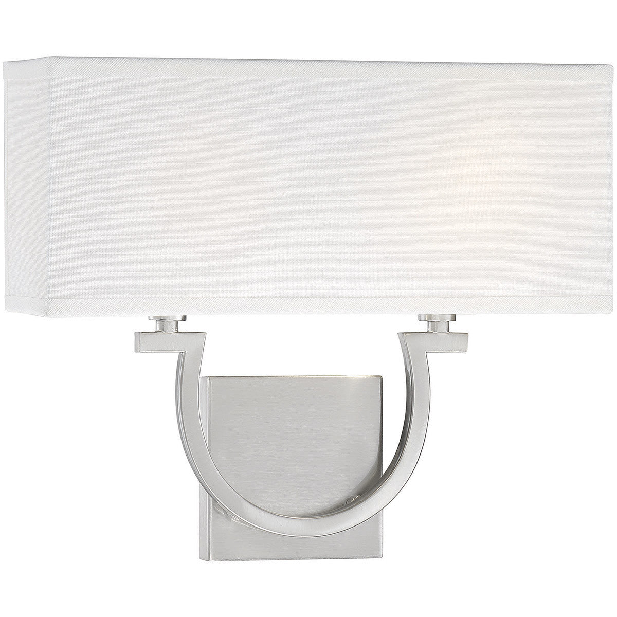 Savoy House Rhodes 2-Light Wall Sconce in Satin Nickel 9-998-2-SN