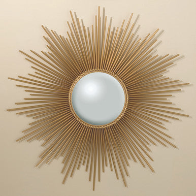 Global Views Sunburst Mirror Gold 9.90325-SH