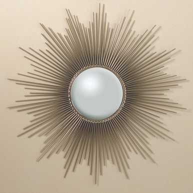 Global Views Sunburst Mirror Nickel 9.90326-SH