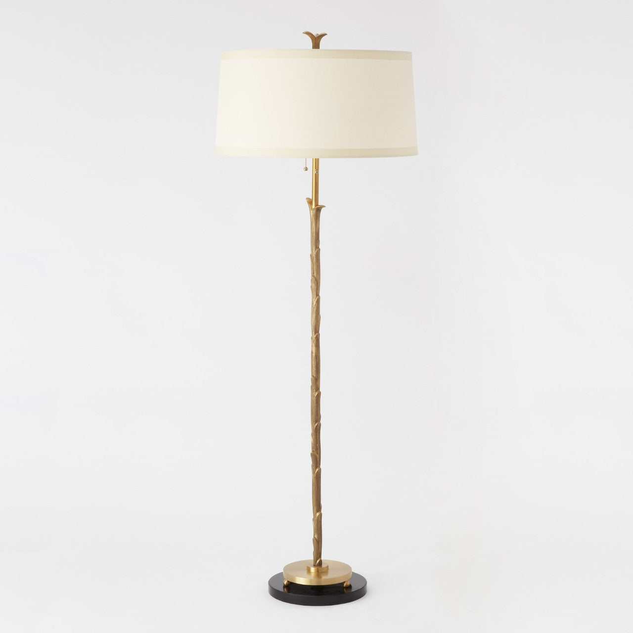 Global Views Organic Floor Lamp Antique Brass 9.91127