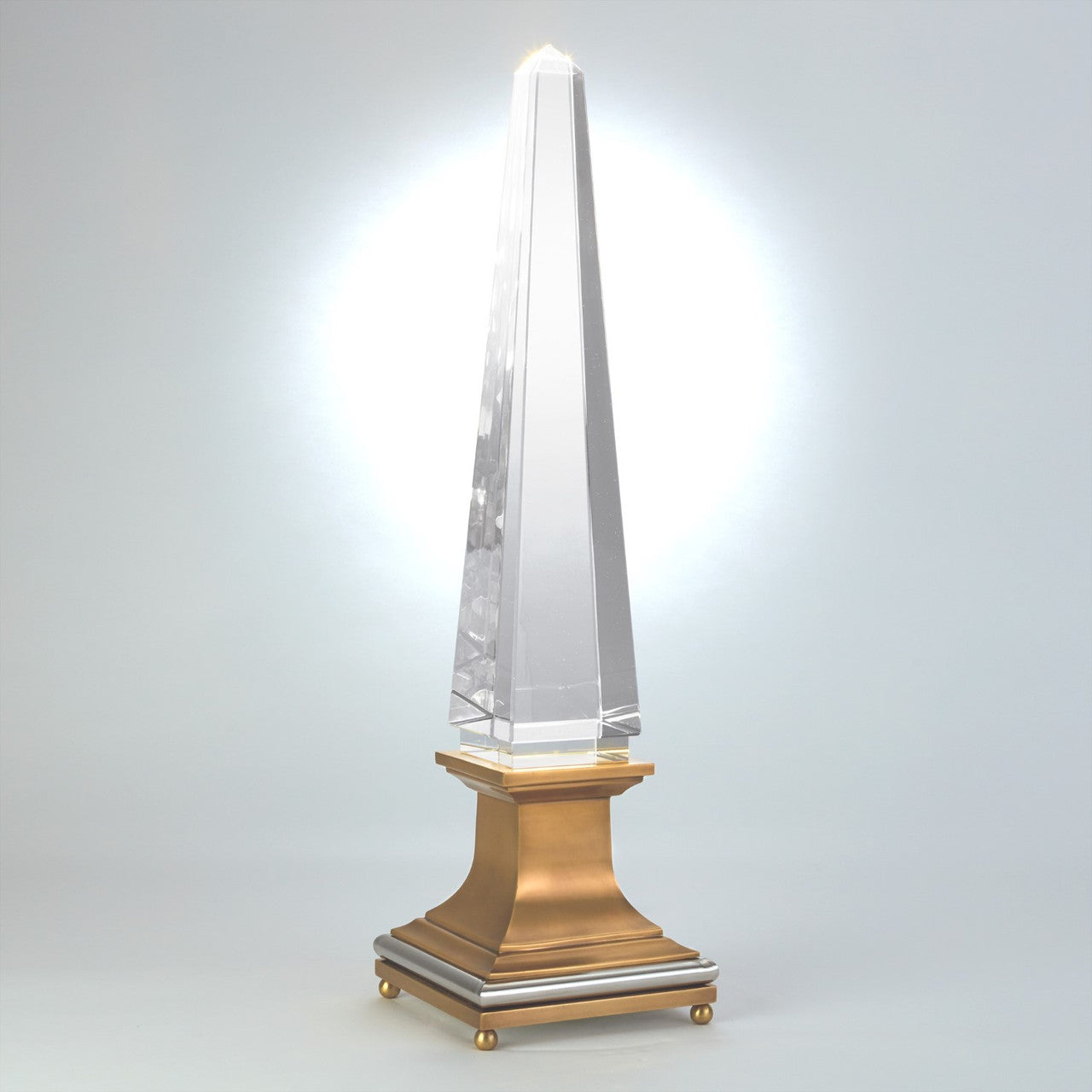 Global Views Illuminated Crystal Obelisk 9.92682