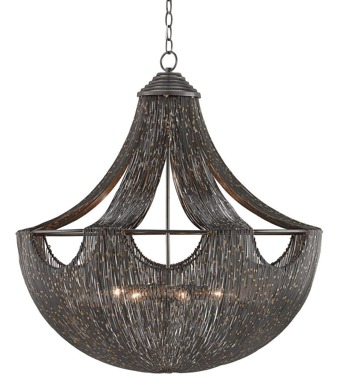 Currey & Co. Eduardo Chandelier 9000-0018