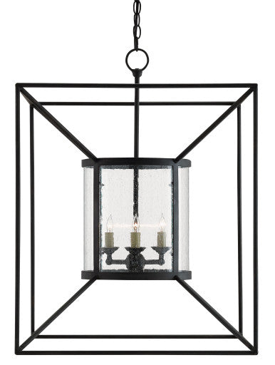 Currey & Co. Ennis Black Lantern 9000-0022