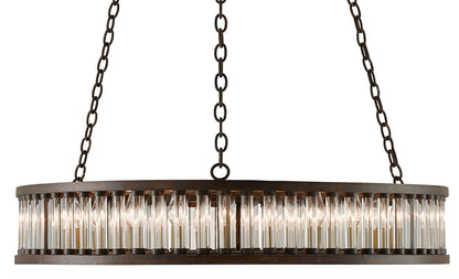 Currey & Co. Elixir Bronze Chandelier 9000-0045