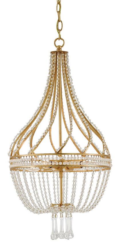 Currey & Co. Ingenue Gold Chandelier 9000-0061