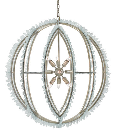 Currey & Co. Saltwater Orb Chandelier 9000-0210