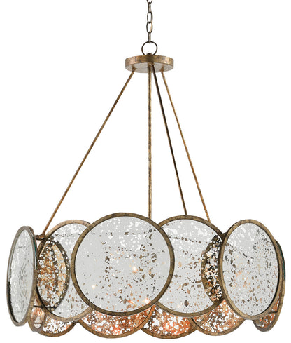 Currey & Co. Oliveri Bronze Chandelier 9000-0277