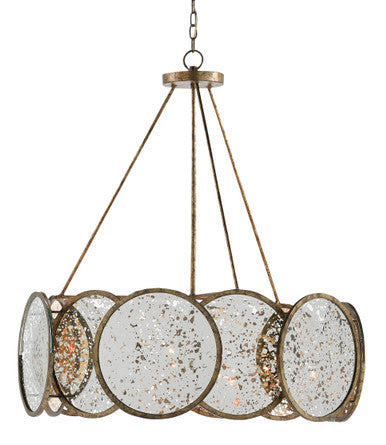 Currey & Co. Oliveri Bronze Chandelier 9000-0277