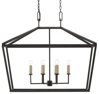 Currey & Co. Denison Rectangular Lantern 9000-0289