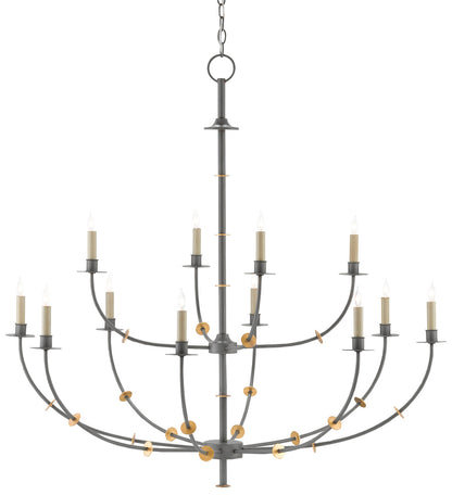 Currey & Co. Balladier Chandelier 9000-0331