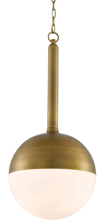 Currey & Co. Moonward Brass Pendant 9000-0419