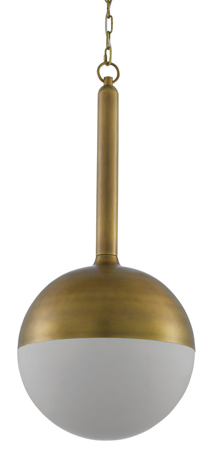 Currey & Co. Moonward Brass Pendant 9000-0419