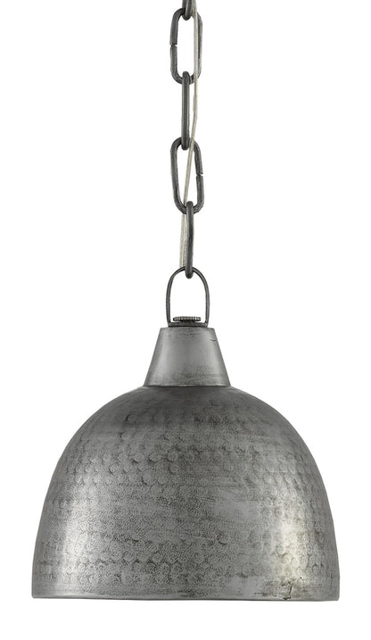 Currey & Co. Earthshine Small Steel Pendant 9000-0426