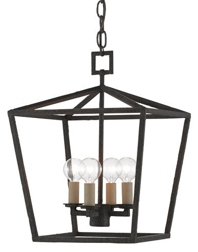 Currey & Co. Denison Small Black Lantern 9000-0456