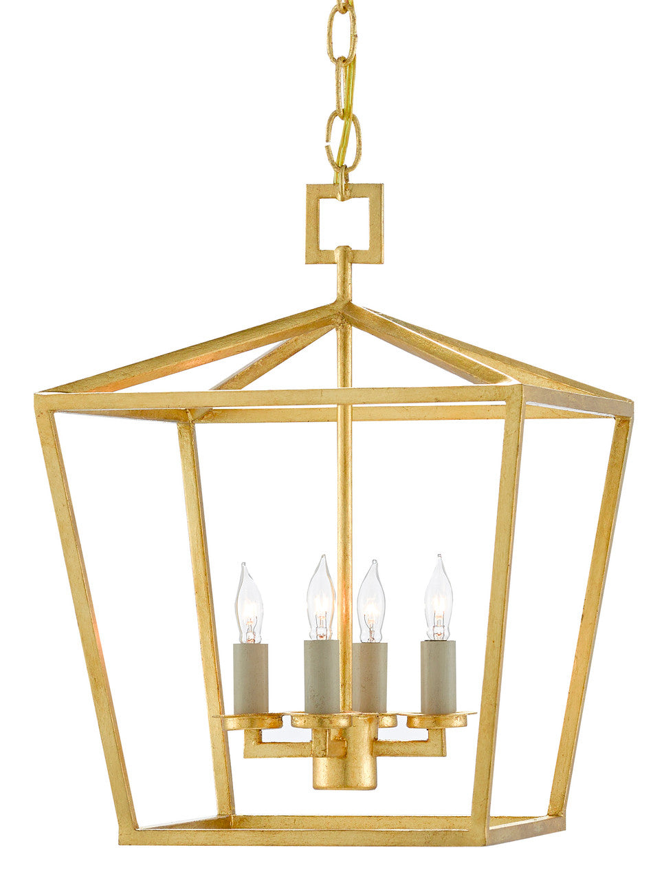 Currey & Co. Denison Gold Small Lantern 9000-0458