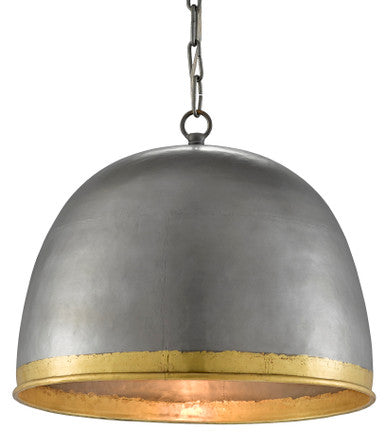 Currey & Co. Matute Pewter Pendant 9000-0477