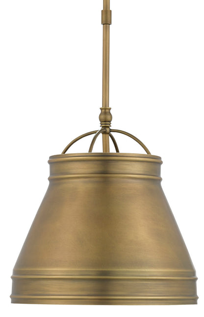 Currey & Co. Lumley Brass Pendant 9000-0488