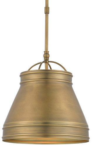 Currey & Co. Lumley Brass Pendant 9000-0488