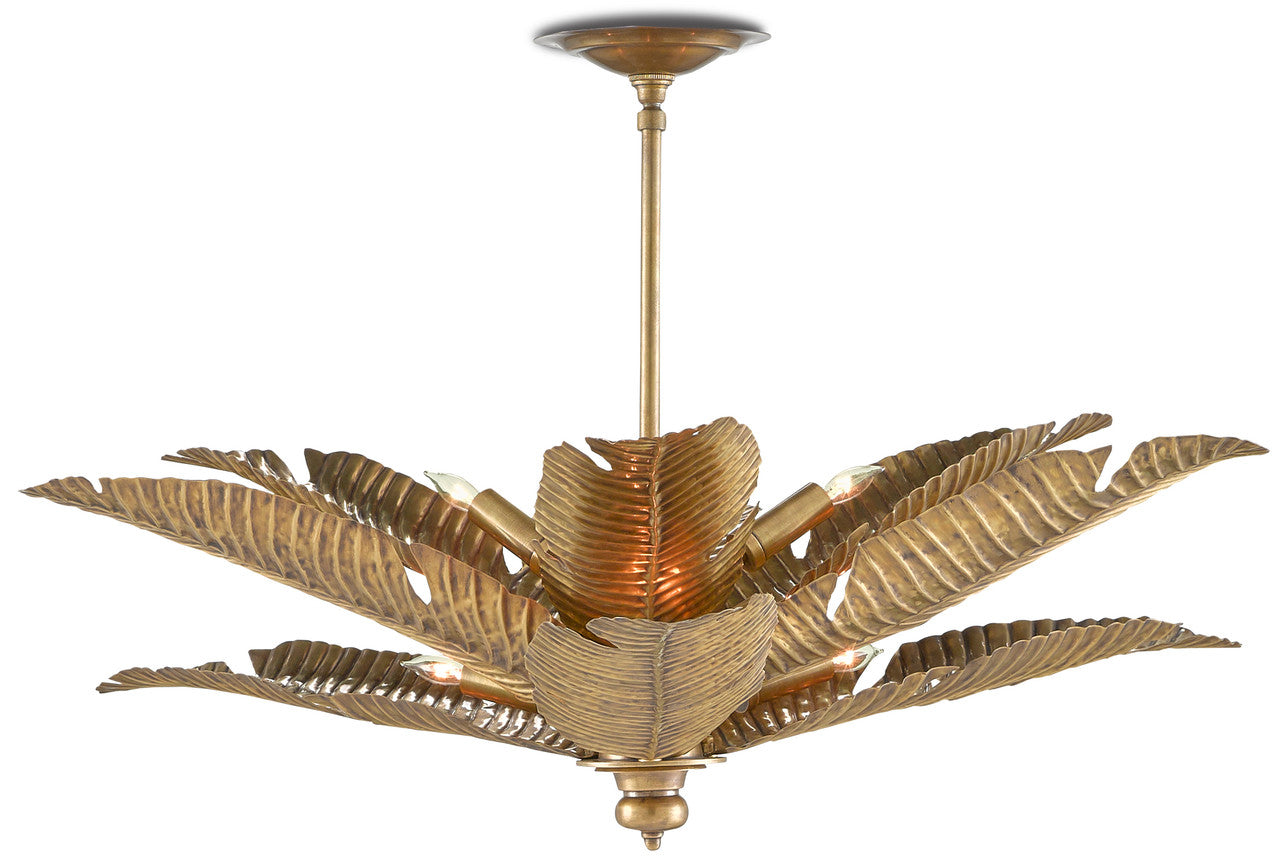 Currey & Co. Tropical Semi-Flush 9000-0544