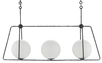 Currey & Co. Stansell Rectangular Chandelier 9000-0562