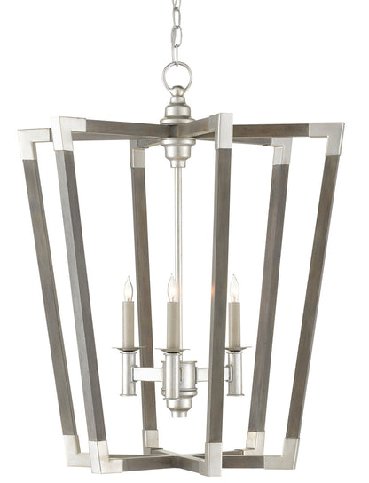 Currey & Co. Bastian Medium Gray Lantern 9000-0605