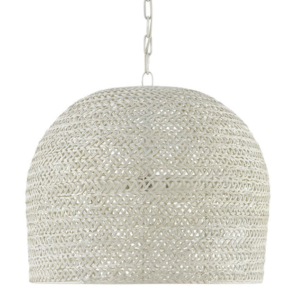 Currey & Co. Piero Medium White Chandelier 9000-0623