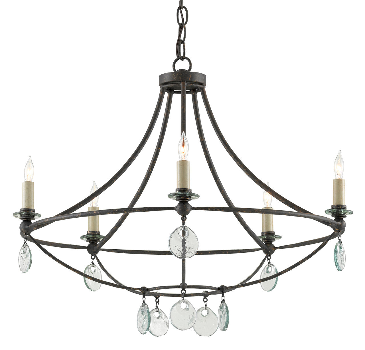 Currey & Co. Novella Small Chandelier 9000-0641