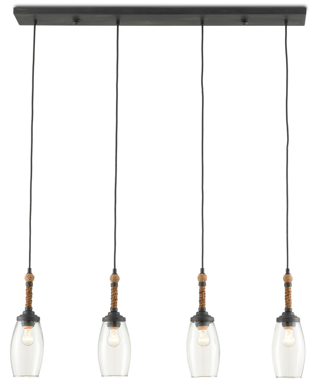 Currey & Co. Hightider Rectangular Chandelier 9000-0651