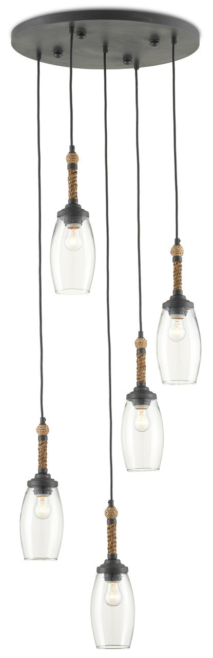 Currey & Co. Hightider Multi-Pendant 9000-0652