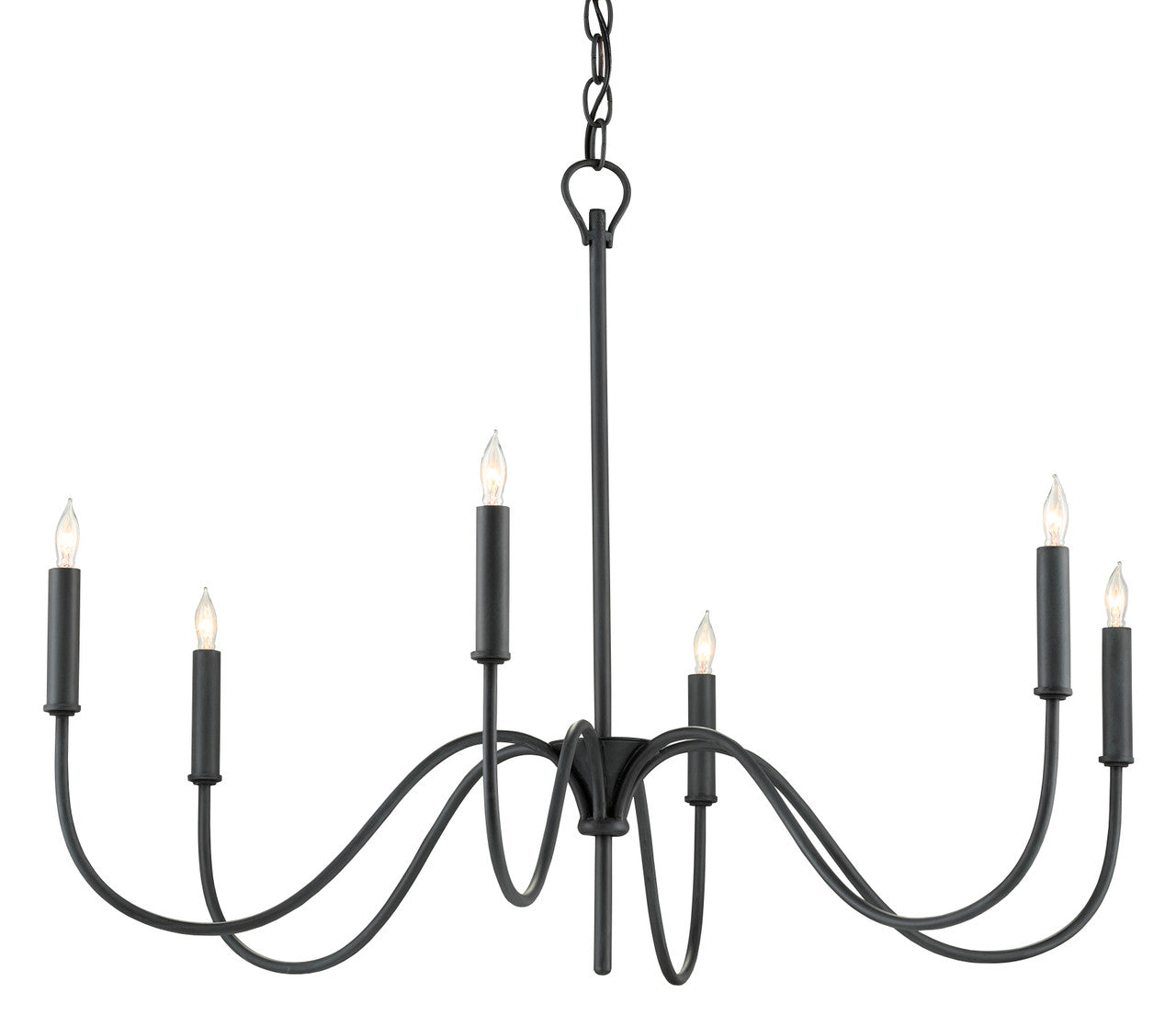 Currey & Co. Tirrell Small Chandelier 9000-0653