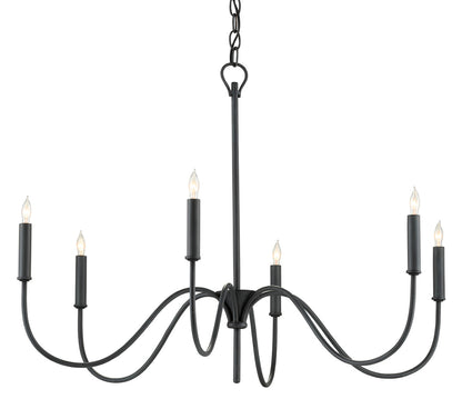 Currey & Co. Tirrell Small Chandelier 9000-0653