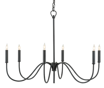 Currey & Co. Tirrell Small Chandelier 9000-0653