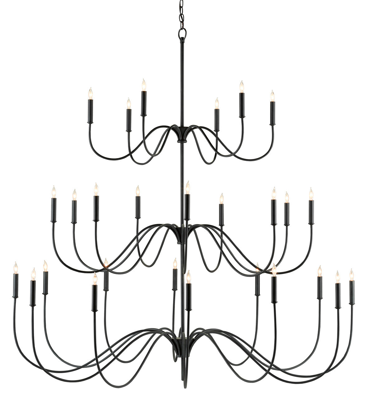 Currey & Co. Tirrell Large Chandelier 9000-0655