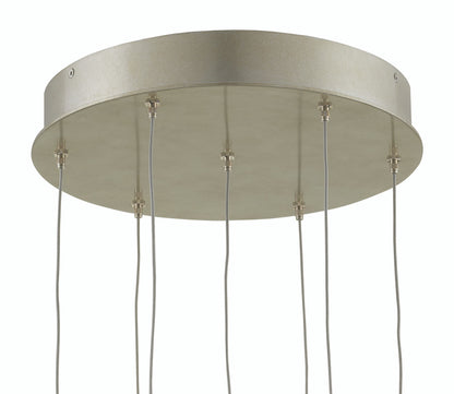 Currey & Co. Giro 7-Light Round Multi-Drop Pendant 9000-0683