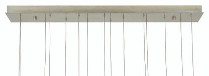 Currey & Co. Giro 15-Light Linear Multi-Drop Pendant 9000-0685