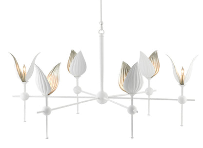 Currey & Co. Peace Lily Chandelier 9000-0734