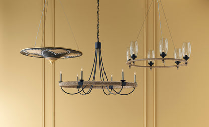 Currey & Co. Hightider Chandelier 9000-0738