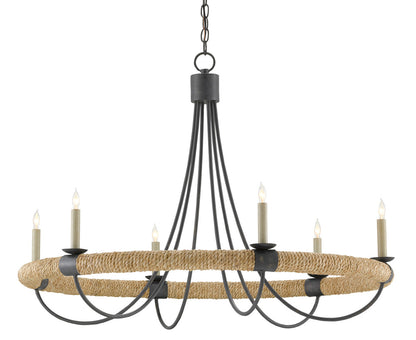 Currey & Co. Shipwright Chandelier 9000-0754