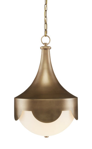 Currey & Co. Pasha Brass Pendant 9000-0773