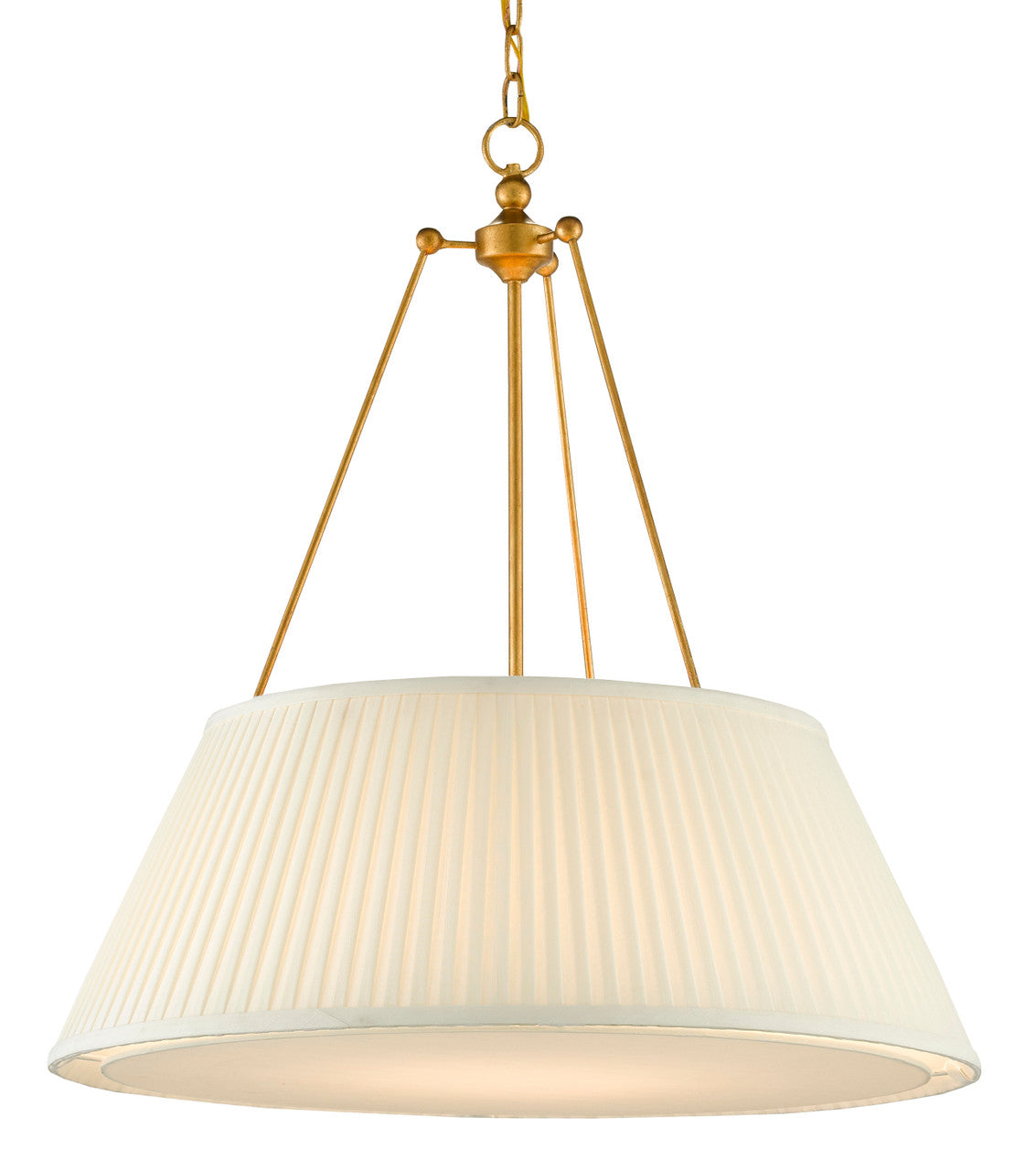 Currey & Co. Lytham Gold Pendant 9000-0793