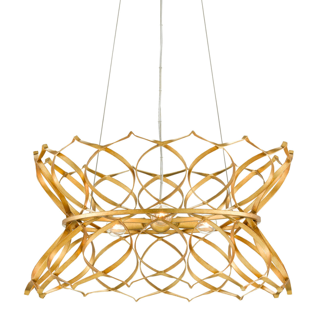 Currey & Co. Clelia Gold Chandelier 9000-0799